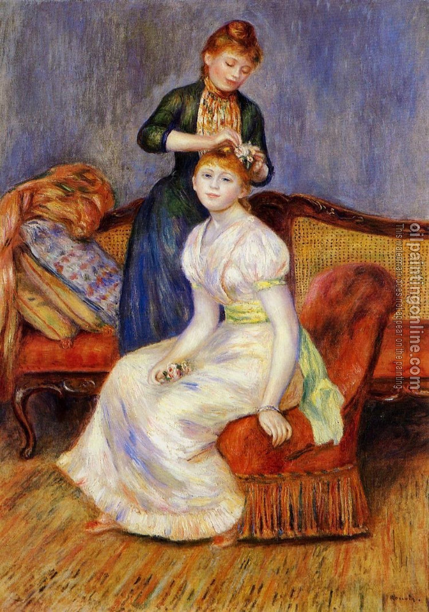 Renoir, Pierre Auguste - The Coiffeur